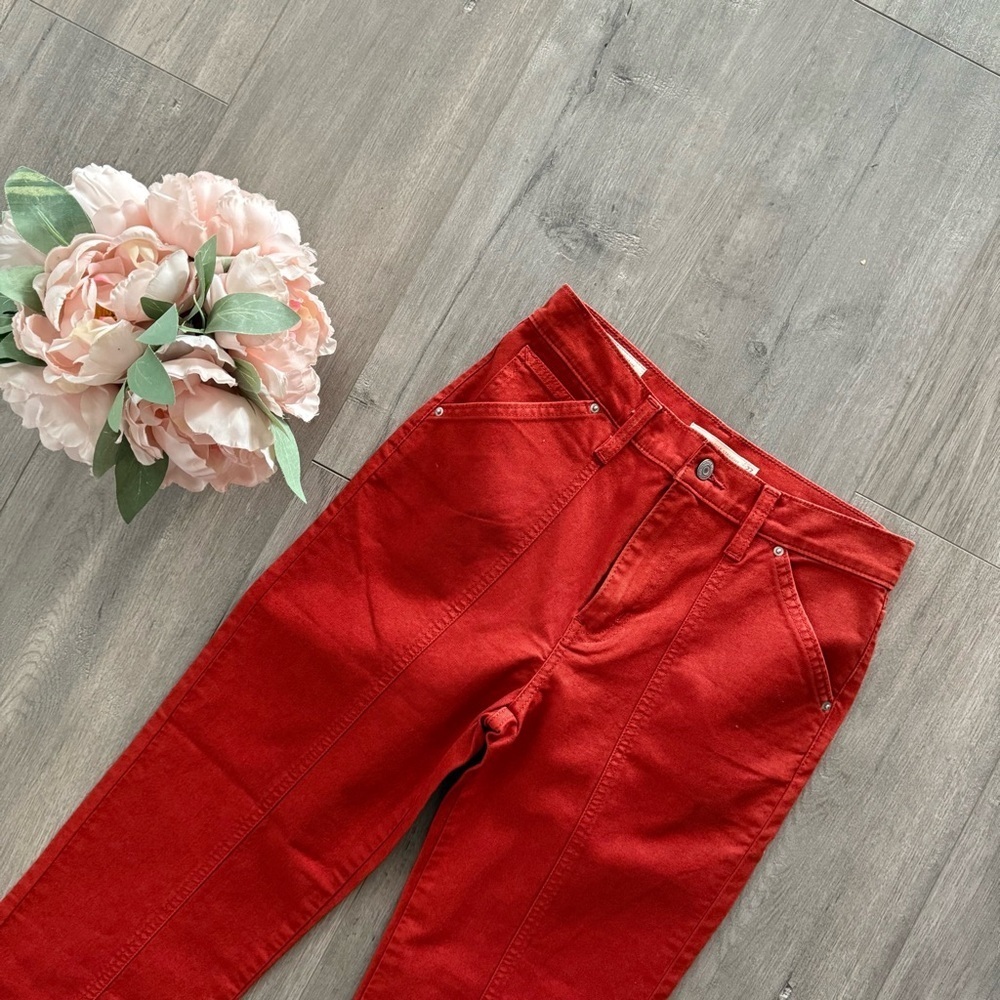 New Levi's Prototype One of a Kind Sample Jeans in Fired Brick